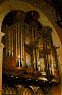 Organ pipes